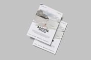 A4 Flyer Mockup, a Flyer Template by Graphiculon (Thumbnail 6 of 11)