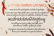 Adjika Handwritten Script, a Script Font by lissius (Thumbnail 3 of 8)