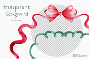 Christmas Watercolor Frames Cards, an Object Graphic by Solo Art Original (Thumbnail 10 of 12)