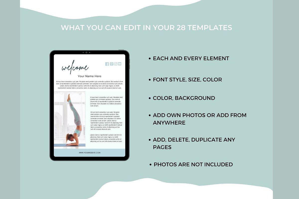 Nutrition Coach Course Creator Canva, a Social Media Template by Deepa Template Studio (Photo 38 of 48)