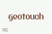 Geotouch – Creative Display Typeface, a Sans Serif Font by Artiveko (Thumbnail 1 of 8)