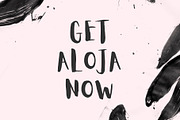 Aloja Light Handwriting Font, a Handwritten Font by Wild Ones (Thumbnail 8 of 8)