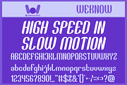 The Processor font, a Font by weknow (Thumbnail 3 of 8)