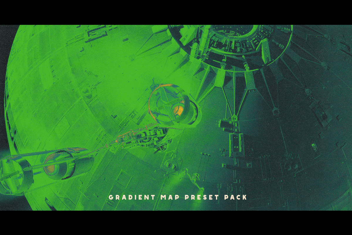SALE! Vintage Sci-Fi Gradient Maps, a Gradient Add-On by Lilithcollageart (Photo 7 of 15)