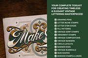 Vintage Lettering Brush Toolbox, a Brush Add-On by Nico-Ng (Thumbnail 3 of 21)