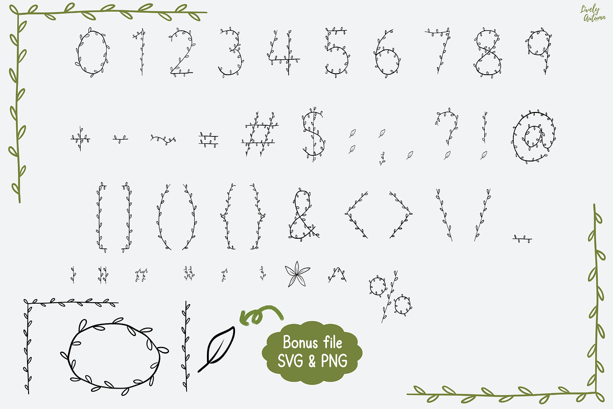 Springleaf | Handwriting Font, a Handwritten Font by LivelyAutumn11.11 (Photo 3 of 5)