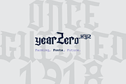 onceGuilded 1918, a Blackletter Font by YearZero.xyz (Thumbnail 5 of 5)