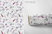 Watercolor Wildflower Clipart Set, an Illustration by Patishop Art (Thumbnail 19 of 23)