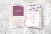 Ladybug Funeral Program Template, a Brochure Template by Final Tribute (Thumbnail 2 of 5)