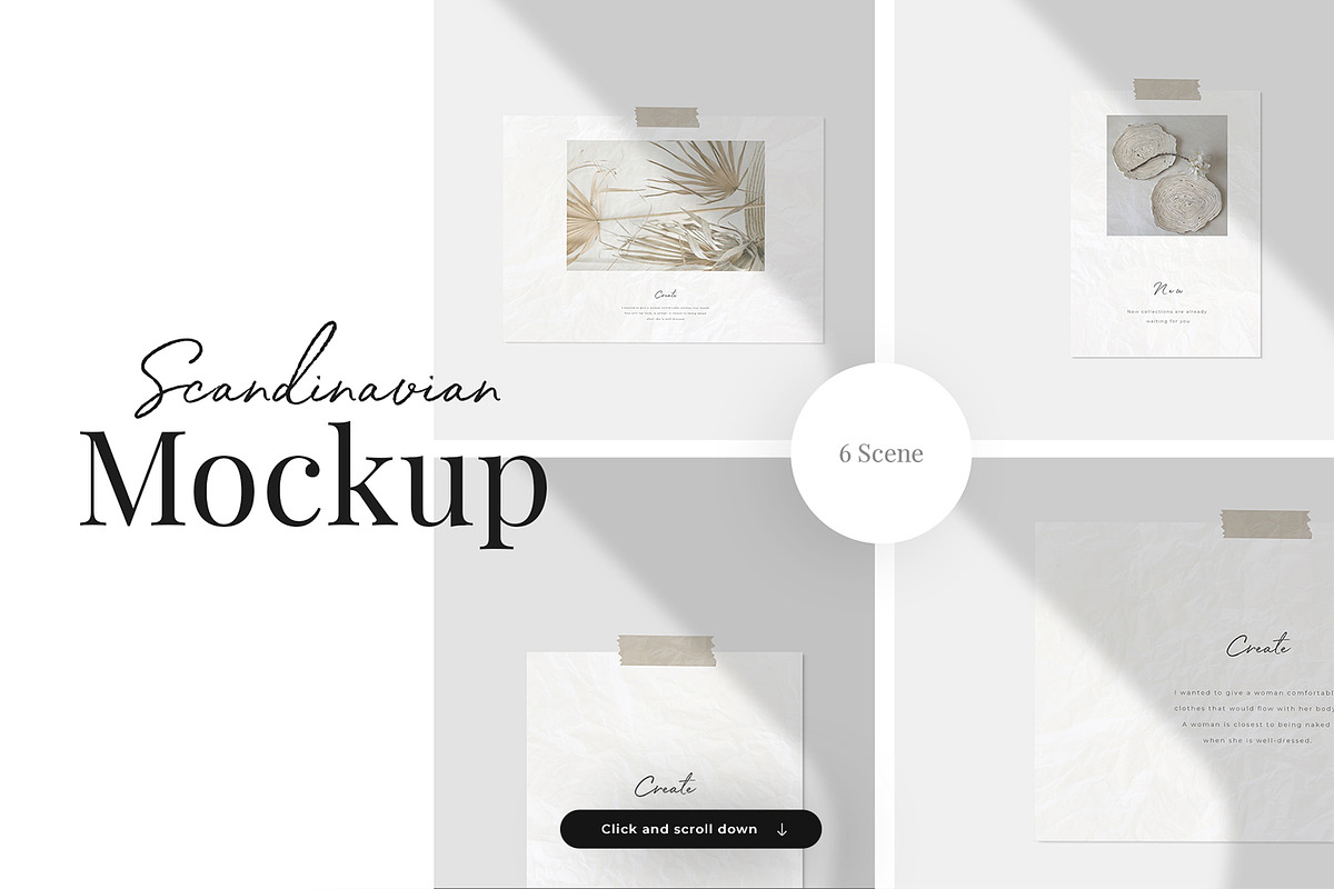 BUNDLE Mockup, a Product Mockup by Simple có (Photo 7 of 11)