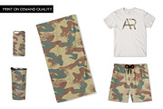 BELGIAN BRUSHSTOKE CAMO PATTERN, a Pattern Graphic by Article Reform (Thumbnail 3 of 3)