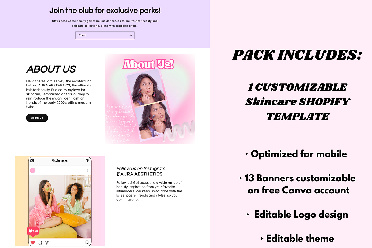 Beauty Shopify Theme, Skincare, a Shopify Template by PLANETSEL (Photo 4 of 5)