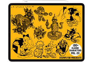 Classic Characters Vol.23- Stamp Set