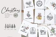 Christmas Cards, Quotes & Wreaths, an Illustration by Michèle Kae (Thumbnail 1 of 9)