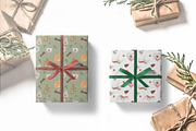 Scandinavian Winter Christmas Floral, a Decorative Illustration by Catch the Dream Art (Thumbnail 11 of 17)