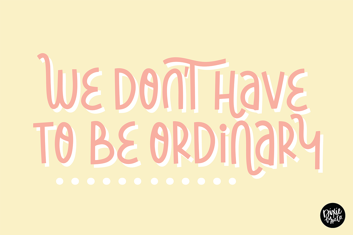 MARKETINE a Trendy Display Font preview 3