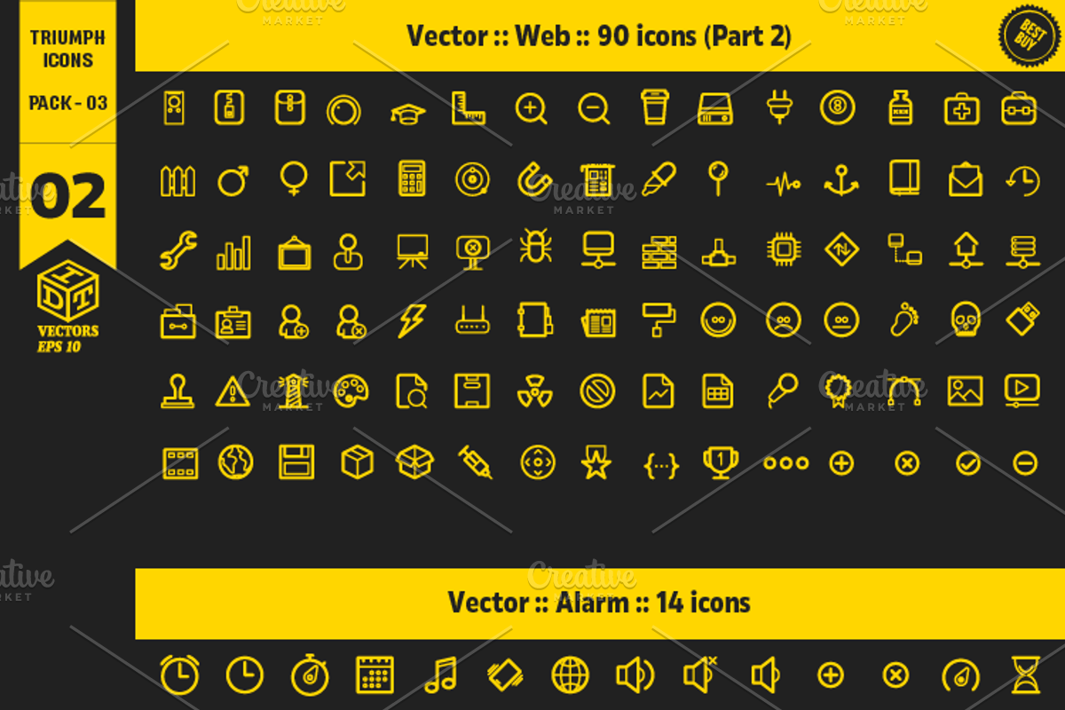 Triumph Icons Pack 03 preview 2