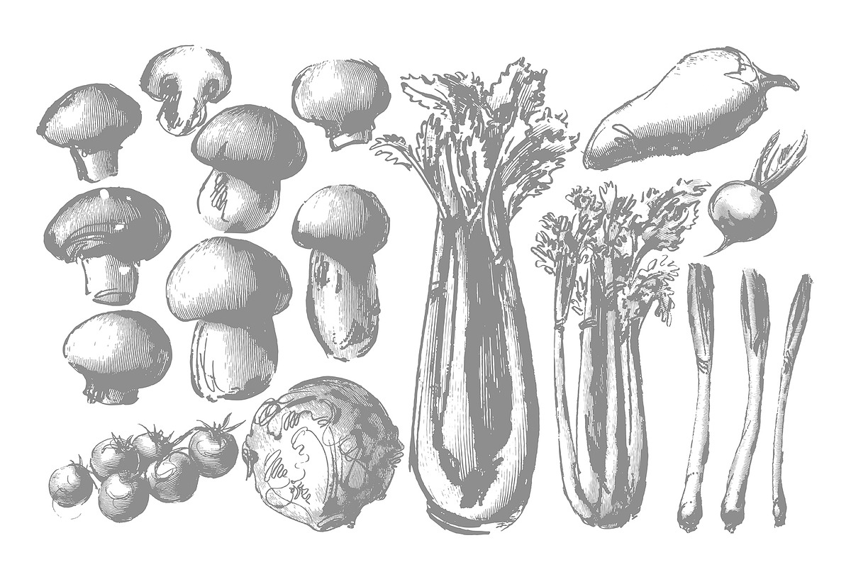 Vegetable collection, an Object Graphic by Siosay (Photo 5 of 13)