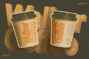 Galdien 3D, a Sans Serif Font by Craft Supply Co. (Thumbnail 4 of 8)