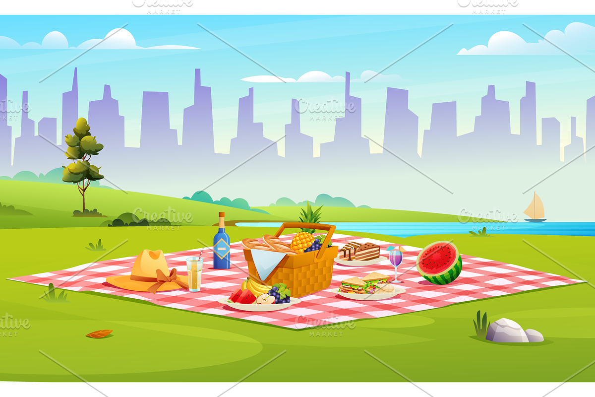 Picnic Collection, a Person Illustration by YG Studio (Photo 6 of 7)