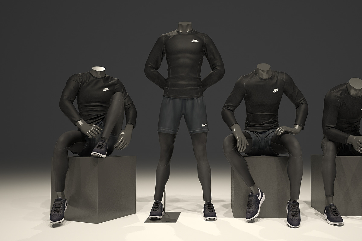 Male mannequin pack 2, a Characters & Person 3D Model by mrGarret (Photo 3 of 15)
