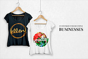 Feminine Logo Creator Circle Edition, a Branding & Logo Template by Mats-Peter Forss (Thumbnail 6 of 12)