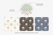 Kids seamless sea patterns, a Pattern Graphic by vatrushkaprint_store (Thumbnail 4 of 5)