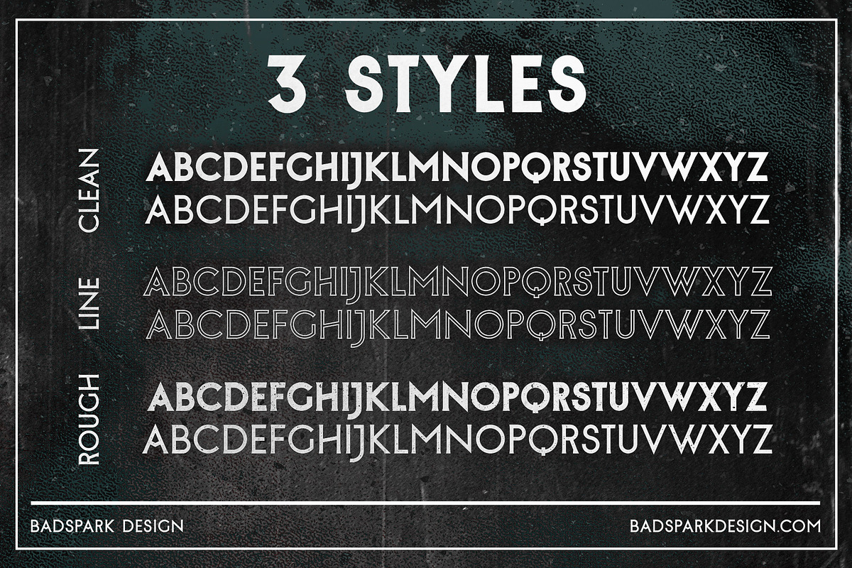 Barkleigh Font | 80s Retro (6 fonts) preview 3