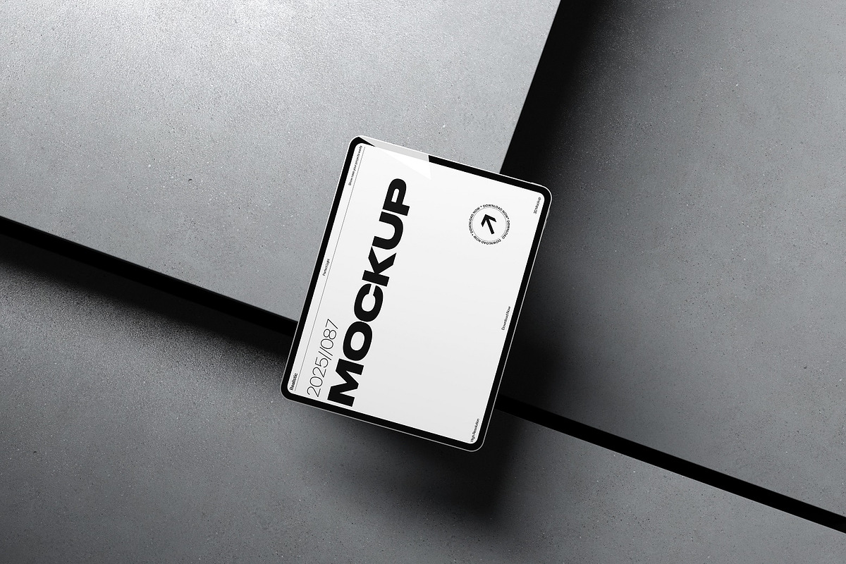 Tablet Mockup Collection, an iPad Mockup by kreatifreya (Photo 3 of 6)