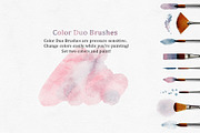 Procreate Watercolor Brushes Kit, a Brush Add-On by Kaya Fonts (Thumbnail 7 of 15)