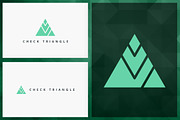 20 Triangle Logos - Filled edition, a Branding & Logo Template by VP Fonts (Thumbnail 14 of 21)