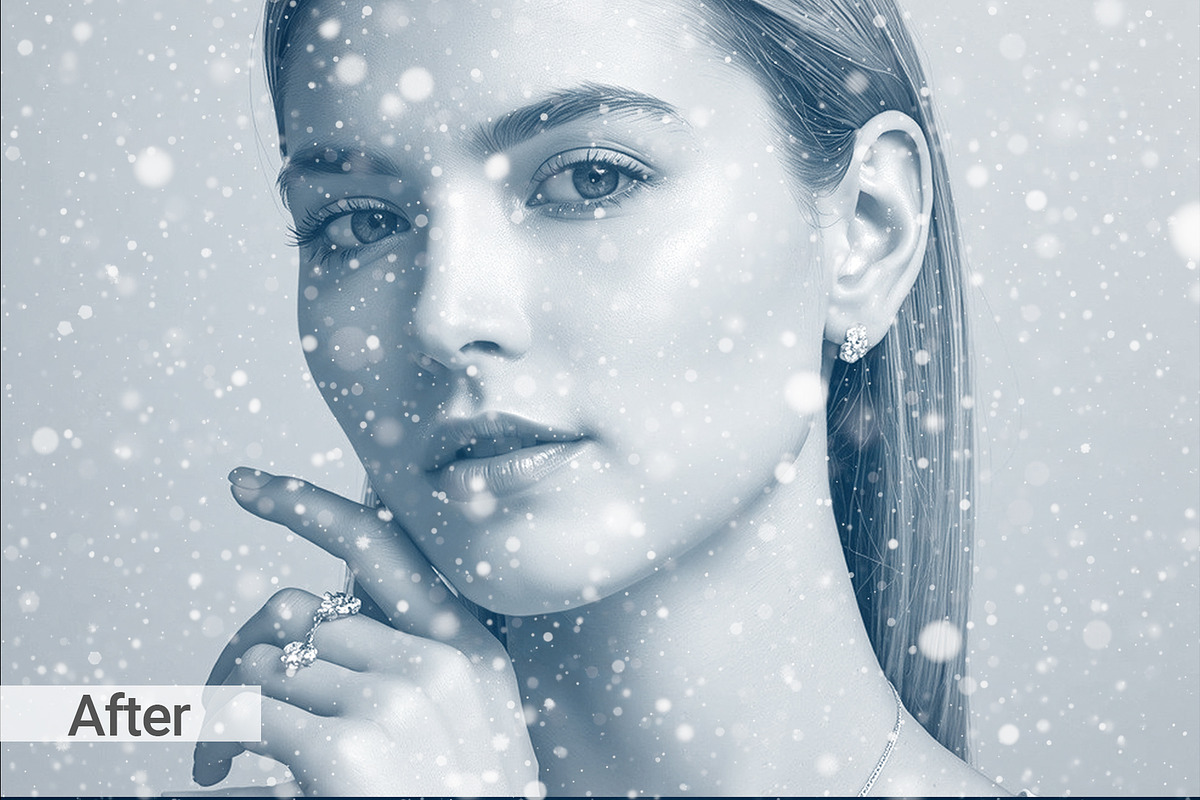 Winter Snowfall Photo Effect, a Layer Style Add-On by graphypix (Photo 11 of 13)