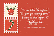 Christmas Stamp-Modern Calligraphy, a Script Font by alifryanzulfikar (Thumbnail 2 of 8)