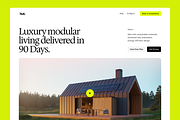 Hut — Luxury modular Framer Template, a Landing Page Template by PRAVEEN (Thumbnail 3 of 4)