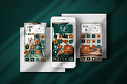 Green Boho Aesthetic iOS 14 icons, an Icon by velychko.ua (Thumbnail 8 of 9)