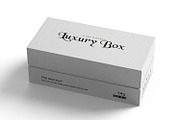 Luxury Two Piece Rigid Box Mockup, a Packaging Mockup by Ram Studio LLC (Thumbnail 7 of 11)