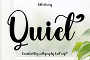 Quiet, a Handwritten Font by InermediaSTUDIO (Thumbnail 1 of 8)