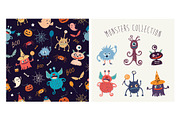Halloween monsters collection, a Decorative Illustration by Letto studio (Thumbnail 2 of 2)
