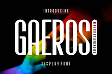 Gaeros - Display Font