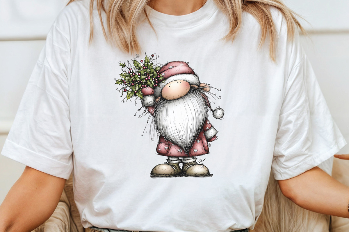 Quirky Whimsical Santa Clipart, an Illustration by CraftArtStudio (Photo 4 of 6)