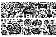 Vintage Livestock Folk Art, a Decorative Illustration by devastd (Thumbnail 27 of 28)