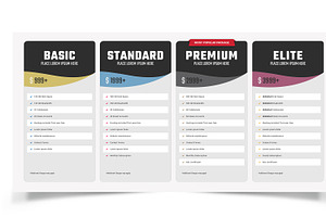 Pricing Comparison Chart