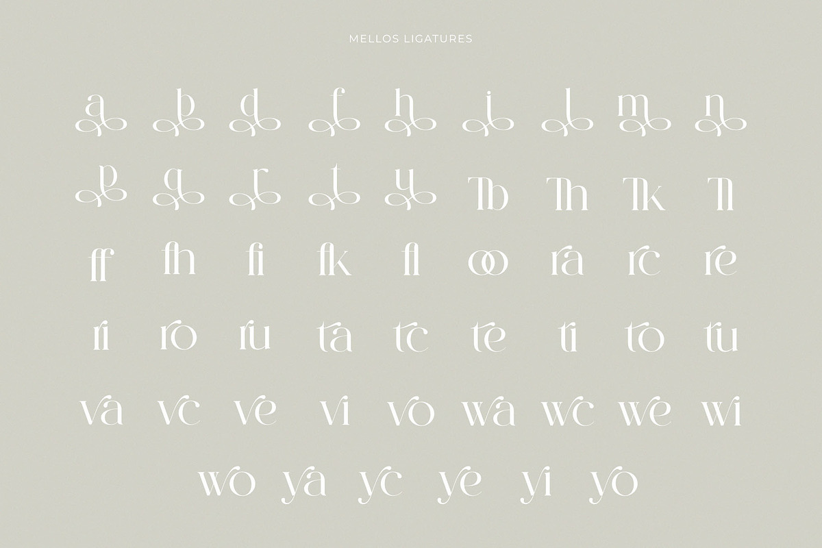 Mellos - Stylish Retro Serif, a Serif Font by GridlineType (Photo 8 of 10)