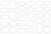30 frames in four styles - PNG, a Graphic by Wild Rose (Thumbnail 2 of 7)