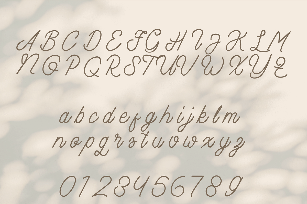 Rulio Monoline Font, a Script Font by Creative Foundry (Photo 7 of 9)