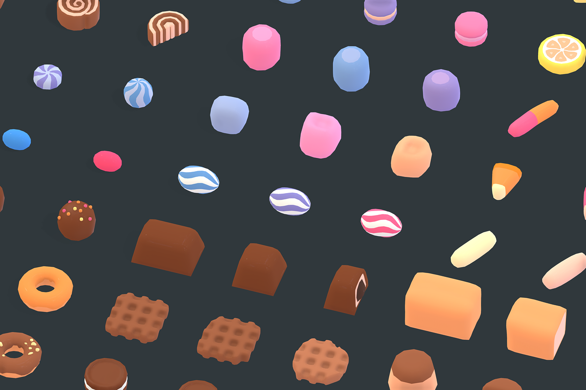 Candy Land - Animation Asset, an Environmental 3D Model by Polydactyl (Photo 15 of 36)