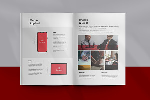 Brand Guidelines Layout Template