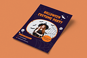 Halloween Costume Party Flyer, a Flyer Template by Attype (Thumbnail 2 of 4)