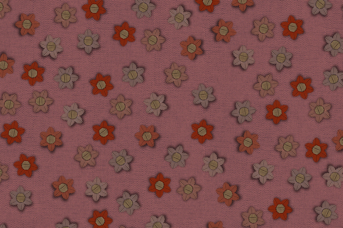 Procreate 3D Digital Embroidery, a Brush Add-On by Hanna Inaiáh (Photo 10 of 11)