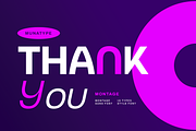 Montage, a Sans Serif Font by Umitype (Thumbnail 10 of 10)